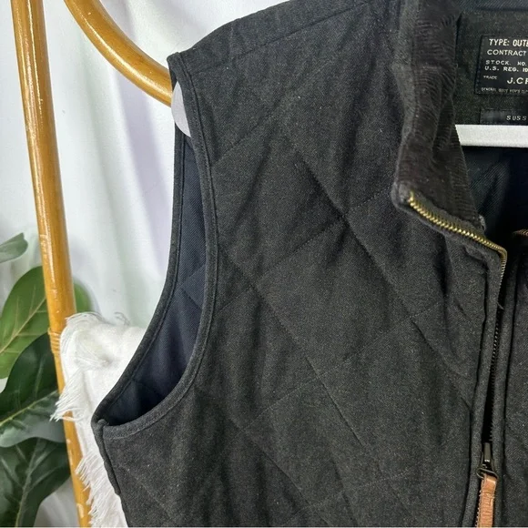Mens J. Crew Quilted Sussix Vest sz XL - Picture 3 of 8